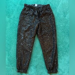 ⭐️Serra Sparkly Black Joggers (Aldi)